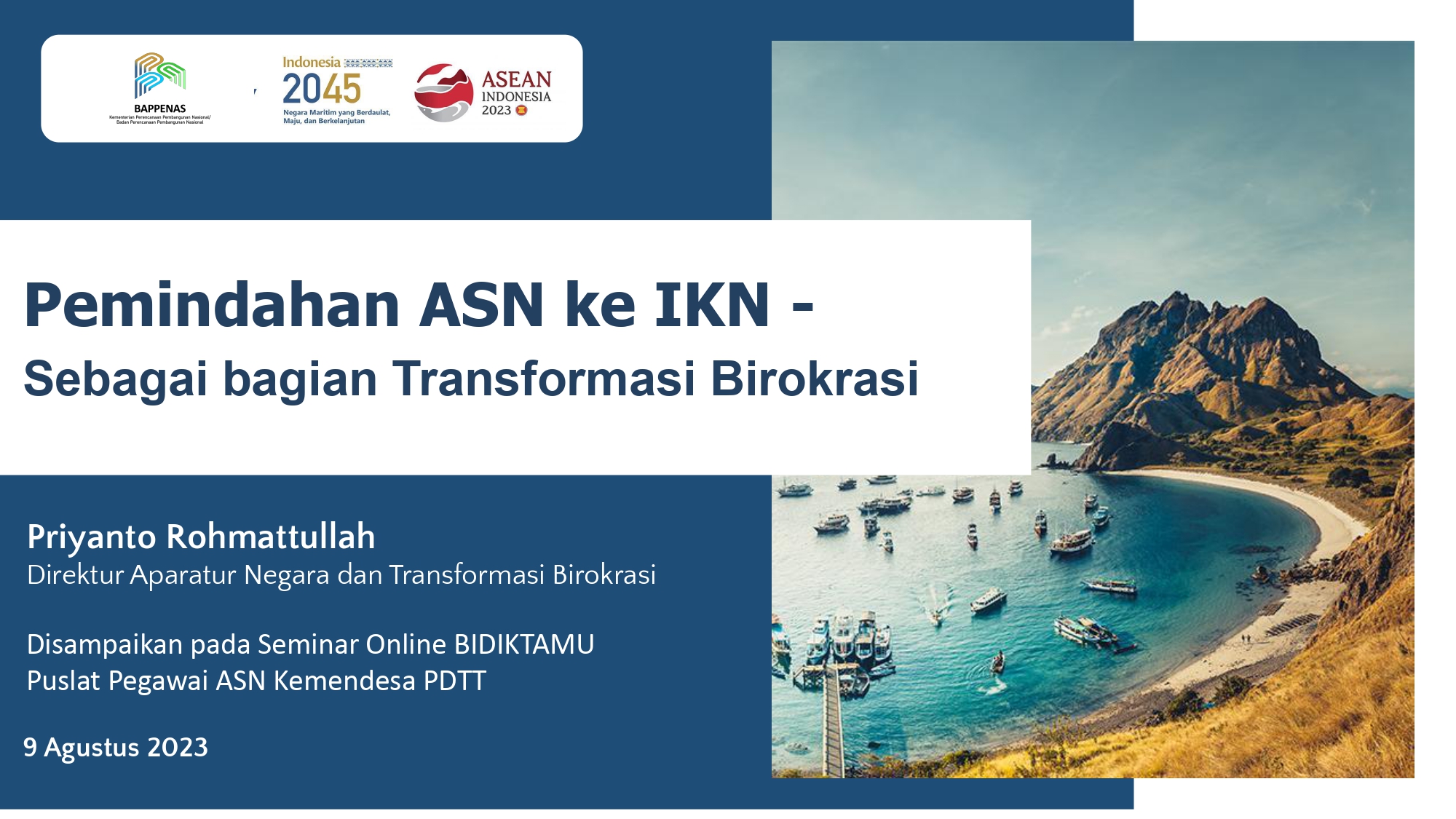 Pemindahan ASN ke IKN -  Sebagai bagian Transformasi Birokrasi